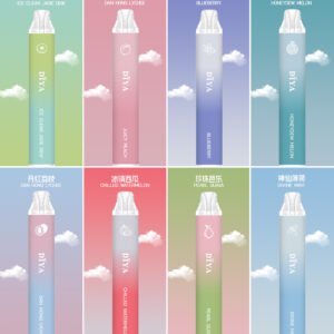 DIYA叮啞 -7500口抛棄式 /一次性電子煙-充電高續航-當天發貨💖